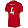 Original Fußballtrikot Liverpool Virgil Van Dijk 4 Heimtrikot 2021-22 Für Herren